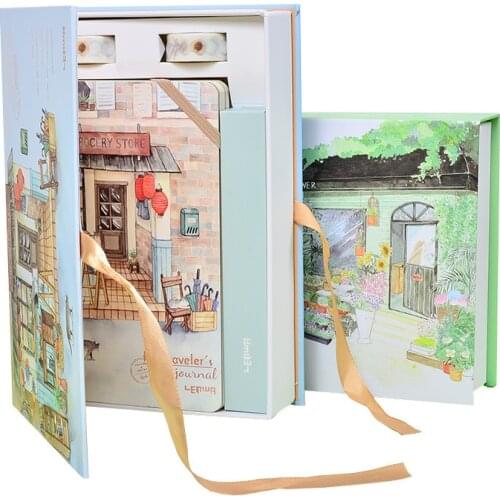 A5 Set Kawaii Cute Notebook Planner Organizer Agenda 2020 Travel Diary Notebook Notes Books Filofax Weekly Plan Stationery Gift