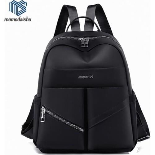 2021 New Fashion Women Travel Backpack Large Capacity Durable Fabric Nylon Women Backpacks Pretty Style Girls School mochila