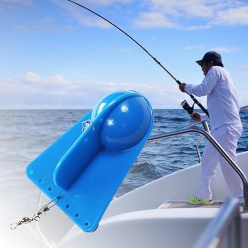 Fishing Equipment Fishing Trolling Diving Plate Portable Plastic Deep Sea Trolling Planer Board Fishing Supplies