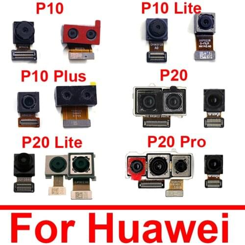 Front & Rear Back Camera For Huawei P20 P30 Pro Lite Front Facing Small & Main Big Camera Flex Cable Replacement Repair Parts