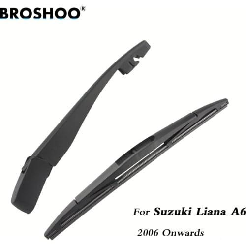 BROSHOO Car Rear Wiper Blade Blades Back Windscreen Wiper Arm For Suzuki Liana A6 Hatchback (2006 Onwards) 305mm,Car Styling