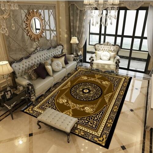 Modern Living Room Sofa Floor Large Rugs Luxury Parlor Decorative Big Carpet Bedroom Washable Rug Home Hall Anti-slip Carpets