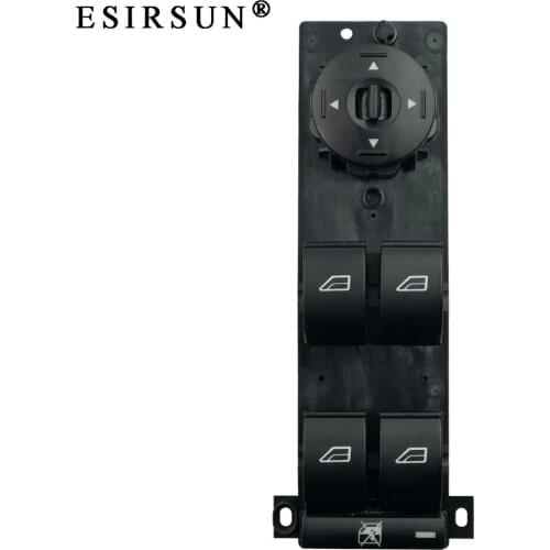 Esirsun Window Left Front Master Glass Lifter Control Switch Fit For FORD Focus ,9M5T-14A132-CA ,9M5T14A132CA