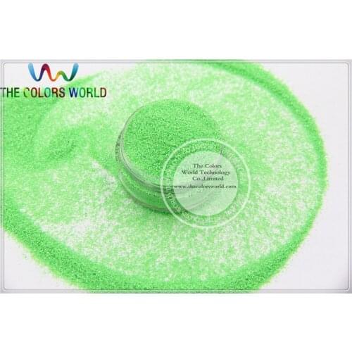 TCI51 Pearlescent Iridescent Light Green Colors 0.2MM Size 008 fine glitter dust for nail Art or other DIY decoration