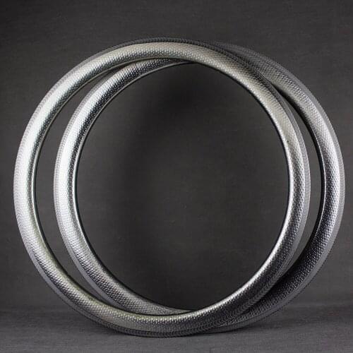 FIERCE 45/50/58/80mm Depth Road Bike Aerodynamic Carbon Dimple Rim Brake 700C Road Bicycle Road Disc Rims Golf Surface V Brake