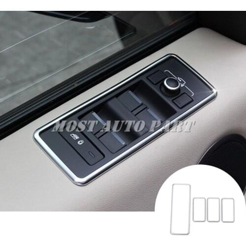 Inner Door Window Switch Cover Trim For Land Rover Discovery 5 L462 2017-2019 Car accesories interior Car decoration