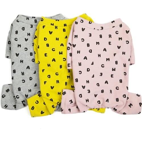 Winter Warm Pet Dog Clothes Soft Cotton Four-legs Hoodies Outfit For Small Dogs Chihuahua Pug Sweater Clothing Puppy Coat Jacket