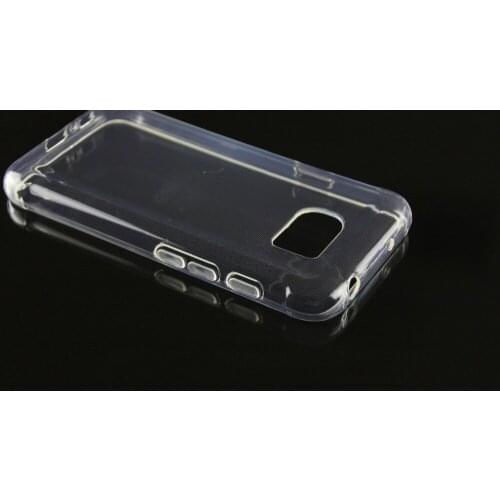 200pcs/lot transparent smooth Soft TPU Cover Case For Samsung Galaxy S7 Active G891
