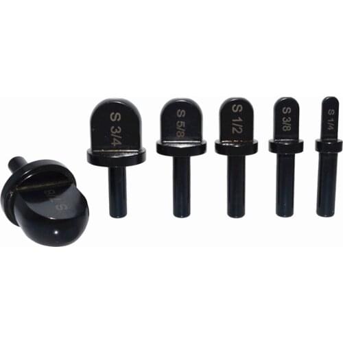 6pcs Tube Expander Install Maintain Repair Maintenance Tool Round Air Conditioner Copper Pipe Swaging Tool Handle ol