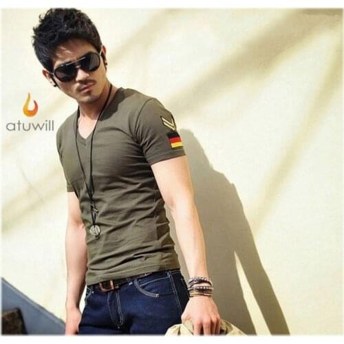 Atuwill Mens Camouflage T-Shirts