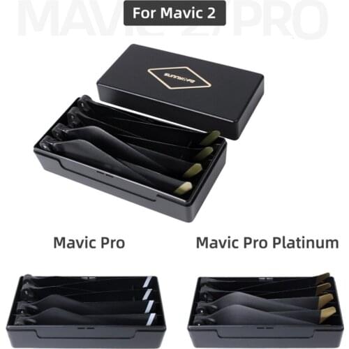 For DJI Mavic 2/ Mavic pro/platinum Propeller Storage Box Shockproof Dustproof Protective Propeller Holder Case Bag Accessories