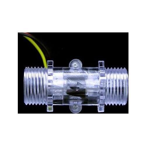 F002 G1/2 Water Flow Sensor Hall Flow Sensor Switch Flow Meter Water Control Flowmeter Counter DN15 1-30L/min