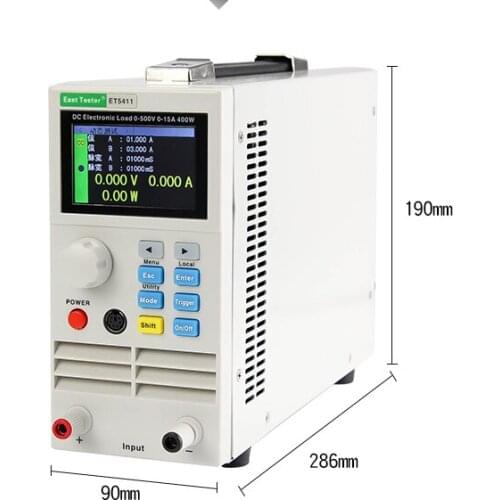 ET5410 Programmable DC Electronic Load single channel electronic load measuring instruments for sale