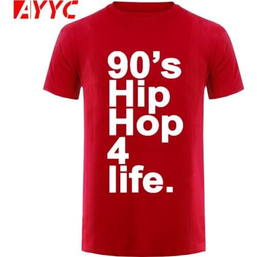 AYYC T-Shirt 90S hip hop t shirt DJ premier rap krs one golden era men clothes camisetas hombre summer top cotton short sleeve