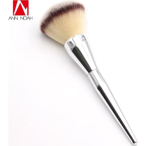 Perfect Silver Long Plastic Handle Mushroom Shape Head It 211 Extra Large All Over Powder Makeup brushes