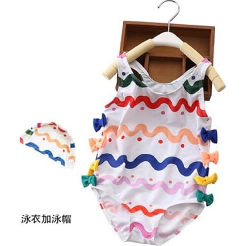 Swimable Bathing Swimsuit Kids Girls Party Swimming Bathing Children Girl Wetsuit Sunfing Baby Girl Swimsuit Clothes Lovely