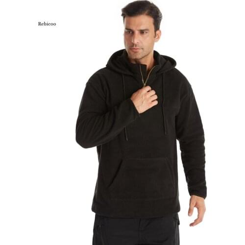 New Mens Jacket Winter Warm Windproof Zipper Pocket Hoodie Fashion Mens Slim Designed High Quality Hooded Streetwear