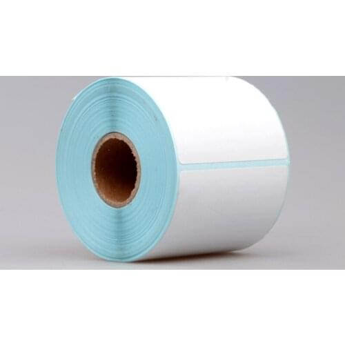 500pcs Printable Sticker Paper Roll Direct Thermal Paper with Self-adhesive White stickers For Office Kitchen