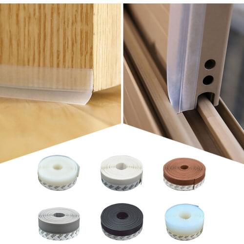 Seal Strip Windproof door window seal sound insulation Strip self-adhesive seam door bottom Seal Draught Dust Insect Door Strip