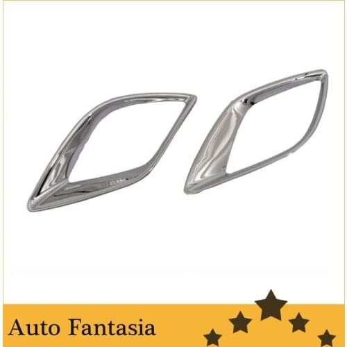 Exterior Accessories Plastic Chrome Trim, Chrome Rear Reflector Trim - for Mazda CX-5 2013 up -Free Shipping