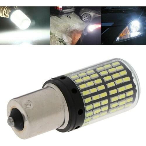 Lamp LED light Parts White 3250LM Accessories Auto Car Replacement Turn Signal 1156 BA15S