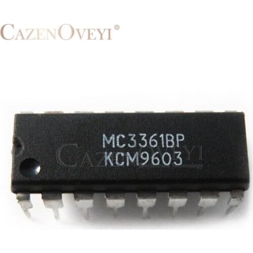 10pcs/lot MC3361CP MC3361BP MC3361C MC3361 DIP-16 In Stock