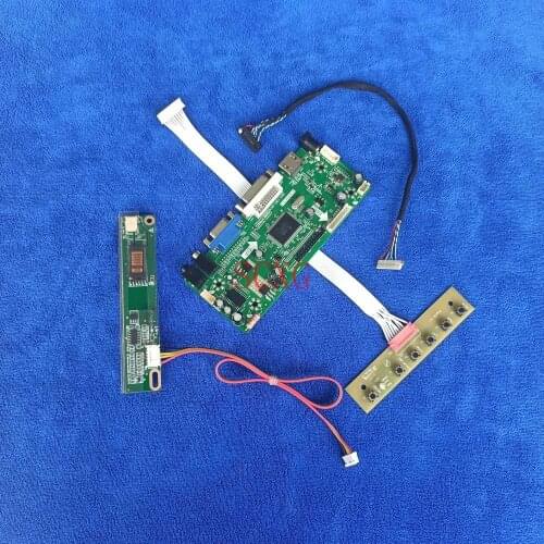 1024*768 Kit M.NT68676 controller driver board DVI VGA HDMI-compatible 1CCFL Fit N141X3/N141X5/N141X6/N141X8 Screen 20 Pin LVDS