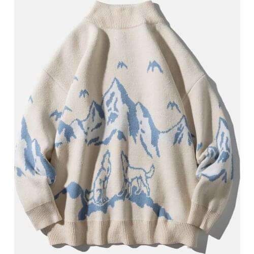 2020 new top fashion sweaters sale men pullovers appliques brand clothingsemi turtleneck sweater thickened autumn and winter