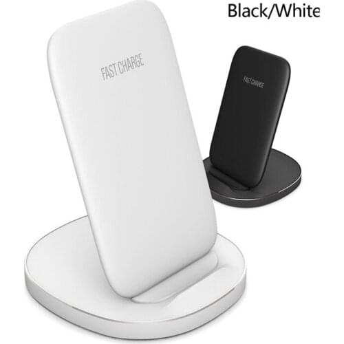 2021 New 15W Ultra-thin Wireless Charger 15W Vertical Stand Wireless Charger for iPhone and Huawei Mobile Phone Wireless Charger