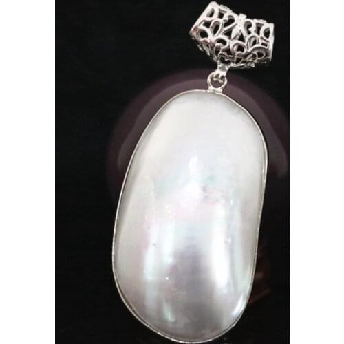 3 style natural white mother shell pendant charms women high grade jewelry making weddings party gift findings accessories B1110