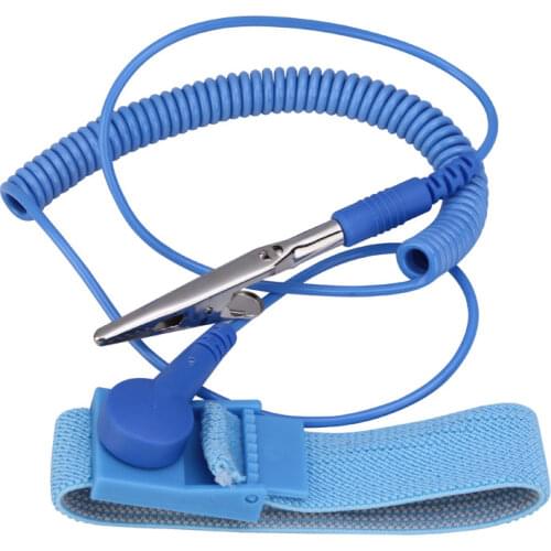 Anti-Static ESD Wristband Elastic Strap With Clip For Sensitive Electronics Repair Work Tools