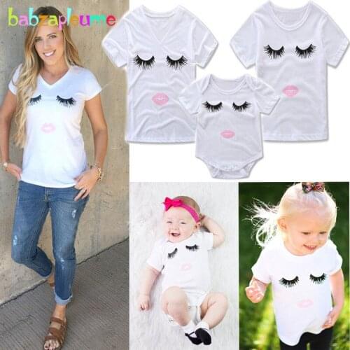 Одинаковы футболки для мамы и дочки Babzapleume China At AliExpress