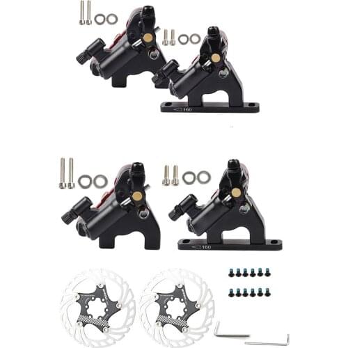 Road Bike Disc Brake Large Piston Hydraulic Disc Caliper Mountain Bike Disc Brake System Durable For Cycling Bike Honest