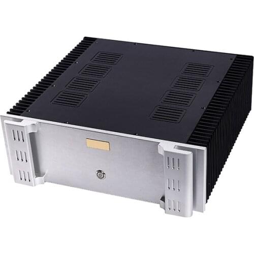 440*410*150 CJ-168 all-aluminum power amplifier chassis shell 4415 Class A pure rear stage heat dissipation on both sides