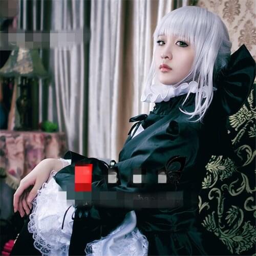 Anime Cosplay Costume Fate/Grand Order FGO Black Saber Altria Pendragon Dress Lolita Dress Z
