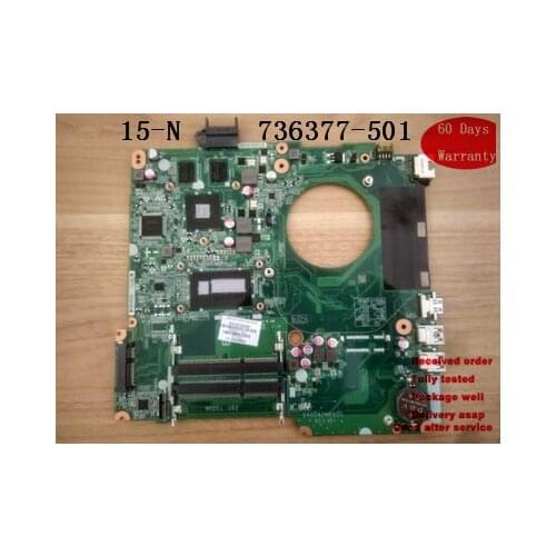 Mainboard DA0U82MB6D0 For HP 15-N 15-N028TX With I5 CPU Series 736377-001 736377-501 Laptop Motherboard 100% fully tested