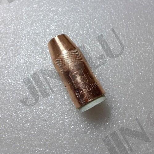 OEM BERNARD N-5818C Nozzle 5/8" BTB Platform MIG Guns Copper Centerfire 2PK