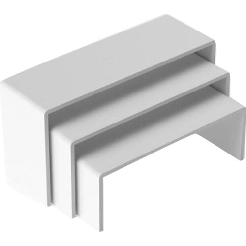 3Pcs/Set 3mm Acrylic U Type Counter Window Hats Shoes Glasses Display Stand Cabinet Jewelry Storage Rack Shelf Home Organizer