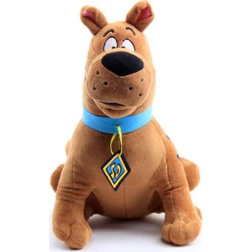 35cm Anime Soft Cute Great Dane Stuffed Animal Plush Dogs Dolls Toy for Children New Christmas Gifts