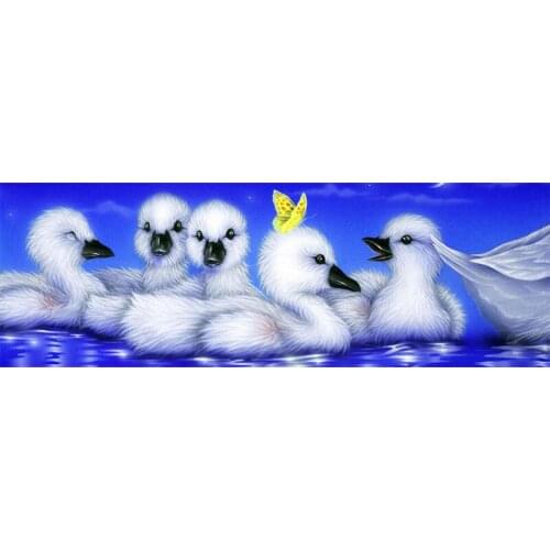 5D Diy full square diamond painting animal duck diamond picture of rhinestones embroidery cross stitch mosaic decoration