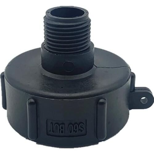 1000L 3/4 IBC Tank Adapter IBC Ton Barrel Transfer Interface Ton Barrel Faucet Accessories IBC S60 BUT Irrigation Switch Tool