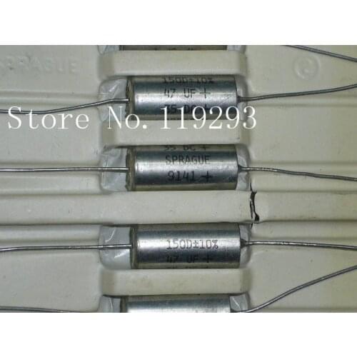 [BELLA]SPRAGUE U.S. 150D series of tantalum shell silver membrane electrolysis 47UF 35V genuine original--10pcs/lot