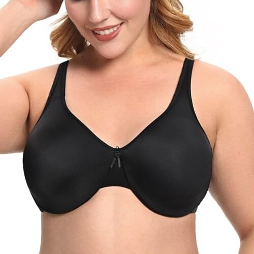Minimizer Bra Women Underwire Plus Size Bralette Lingerie Seamless Brassiere Large Unlined BH D DD DDD G Femme