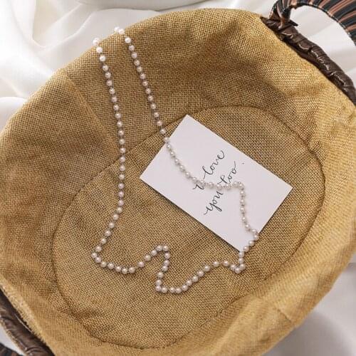 Fashion Eyeglasses Chain Imitation Pearl Beaded Trendy Women Outside Casual Sunglasses Accessory Necklace Gift Mask Hanging Rope