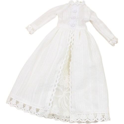 DBS Blyth icy 1/6 30cm doll White dress girl gift toy licca
