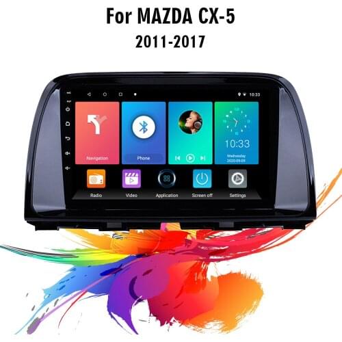 Easteregs 2 DIN Android car multimedia player WIFI gps navigation stereo For Mazda CX5 CX-5 CX 5 2012-2017 Head Unit With Frame