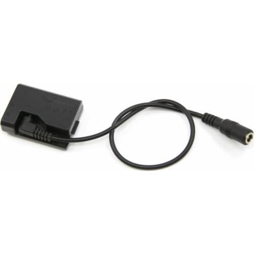 LP-E10 LC-E10 E10C dummy battery DR-E10 DC Coupler with 5521TO3011 DC cable for Canon EOS 1100D 1200D 1300D 1500D X50 X70 T3 T5