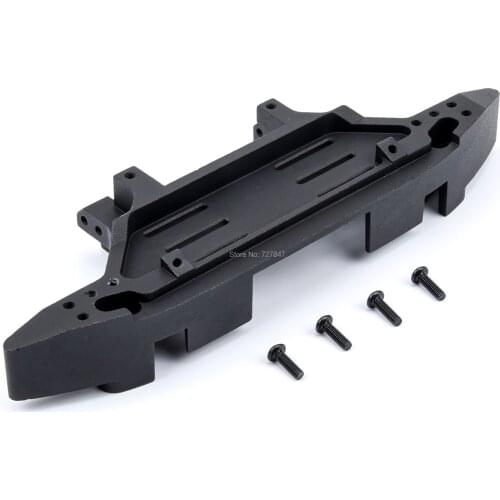 Metal Front Bumper & Base For 1/10 1:10 Rc Crawler Car Traxxas Trx4 G500 Trx6 G63 Front Anti-collision Front Base / Bumper