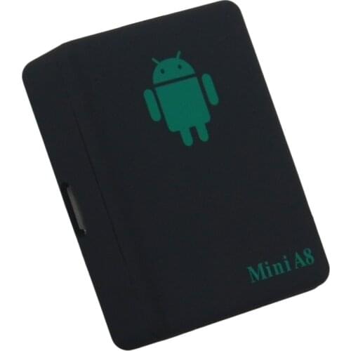 Mini A8 GSM locator LBS tracker Free APP for realtime tracking mini tracker SOS alarm control remotely NO GPS module