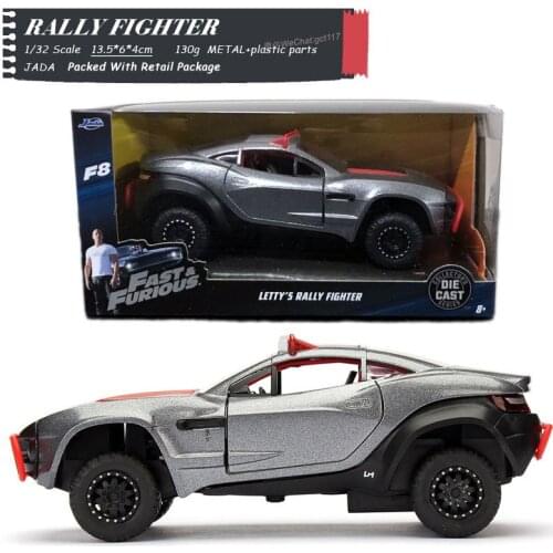 JADA CARS 1:32 Fast and Furious Lettys Rally Fighter Collector Edition Metal Diecast Model Cars Kids Toys
